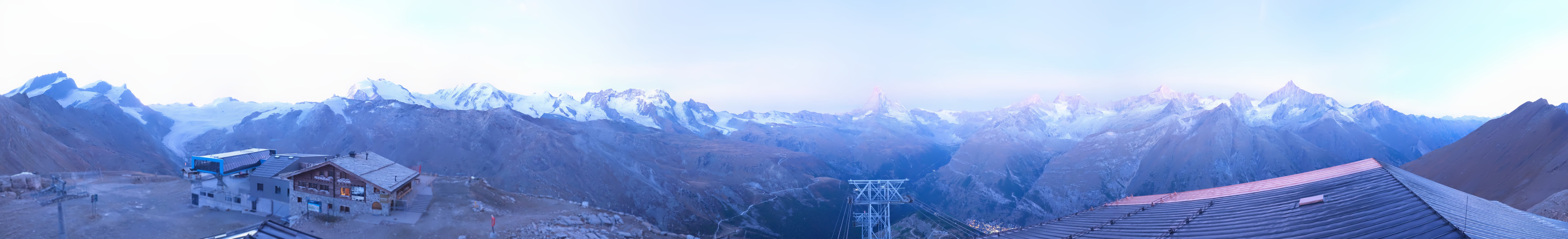Archived image Webcam Panoramic view from Rothorn