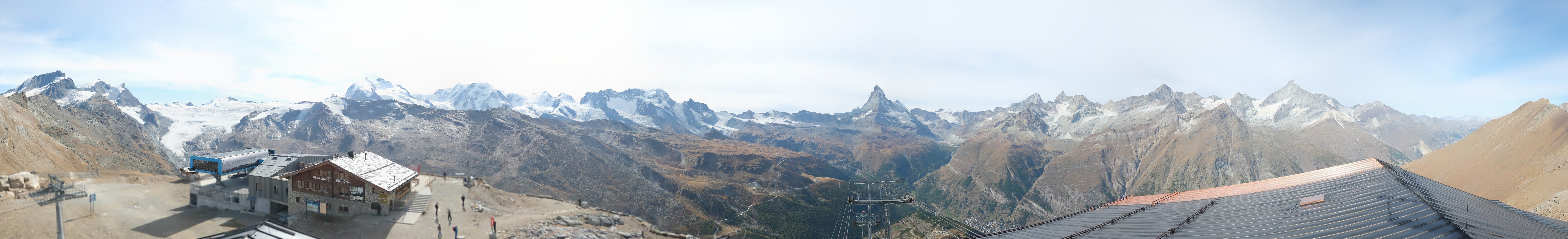 Archived image Webcam Panoramic view from Rothorn