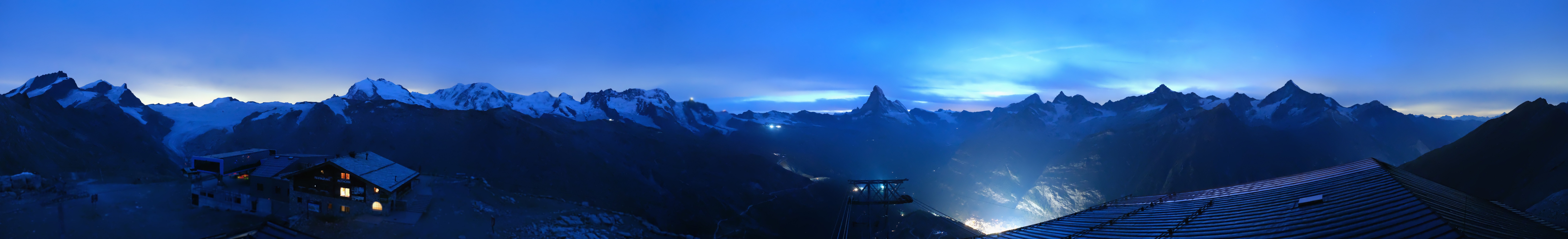 Archived image Webcam Panoramic view from Rothorn