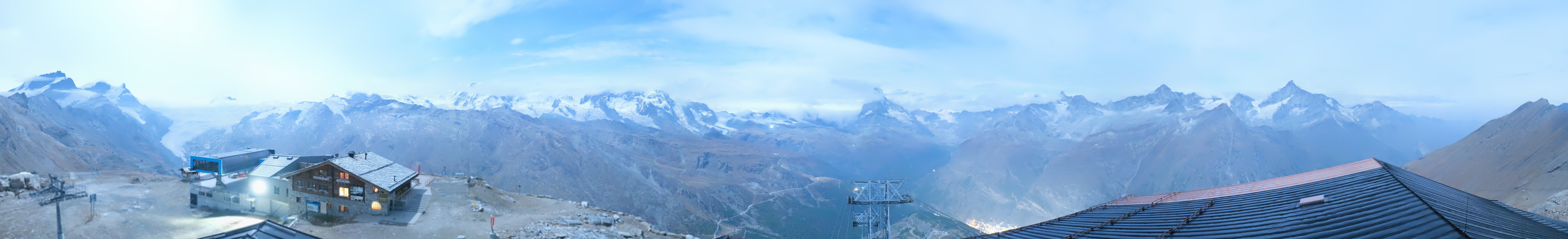 Archiv Foto Webcam Panoramablick vom Rothorn