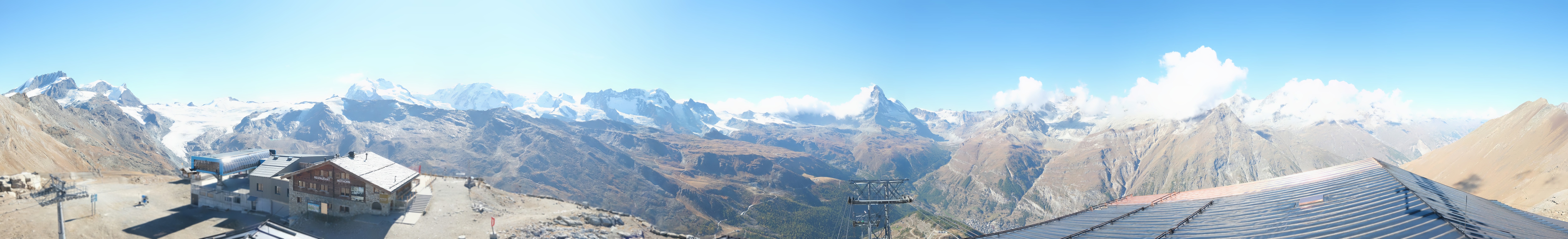 Archiv Foto Webcam Panoramablick vom Rothorn