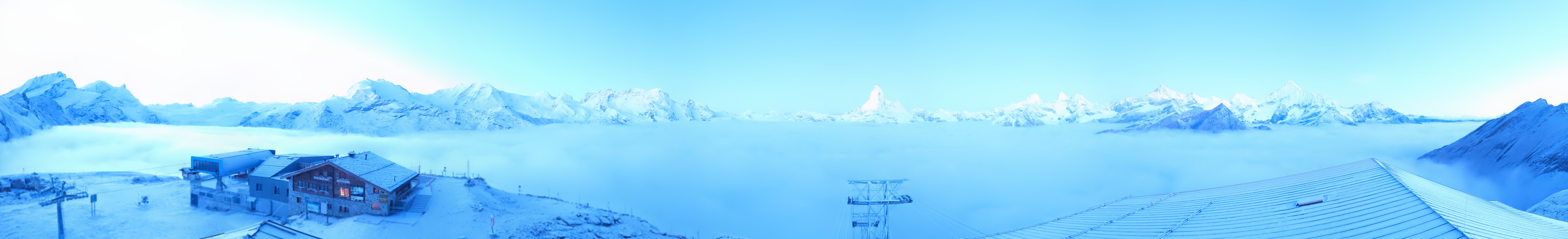 Archiv Foto Webcam Panoramablick vom Rothorn