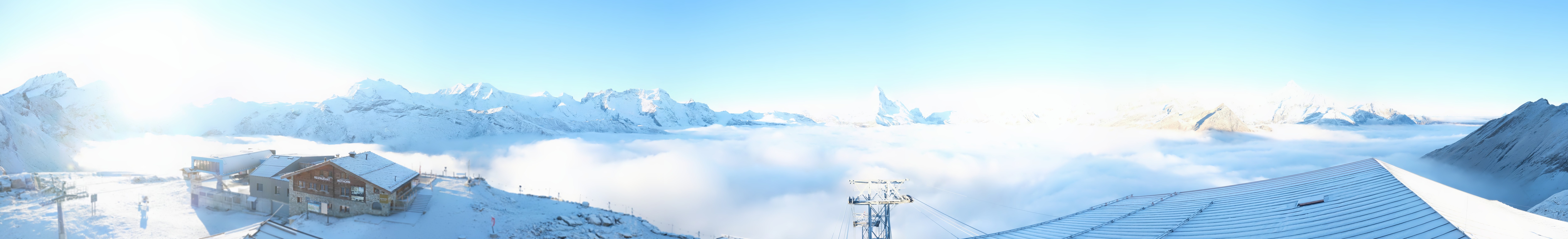 Archiv Foto Webcam Panoramablick vom Rothorn