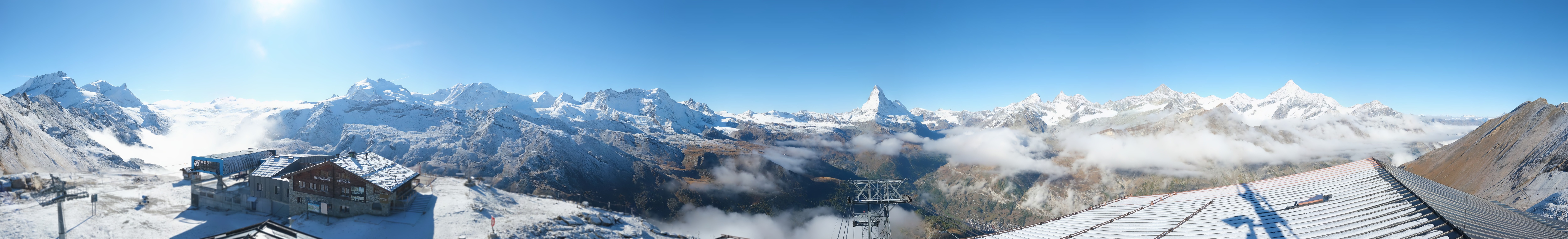 Archiv Foto Webcam Panoramablick vom Rothorn