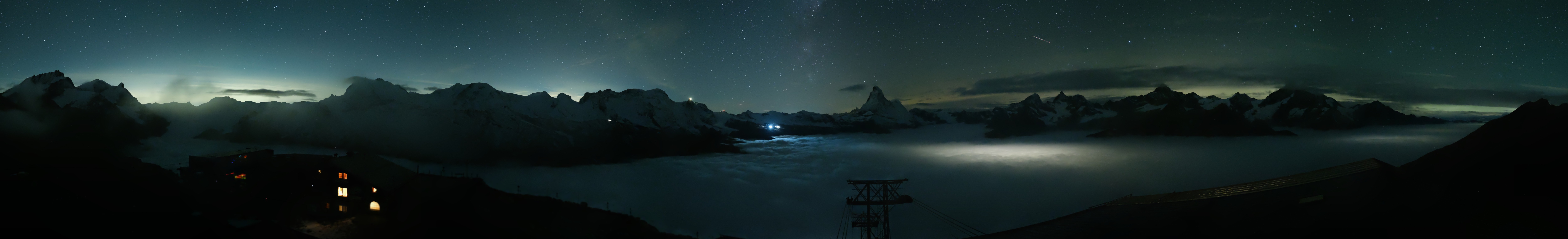 Archiv Foto Webcam Panoramablick vom Rothorn