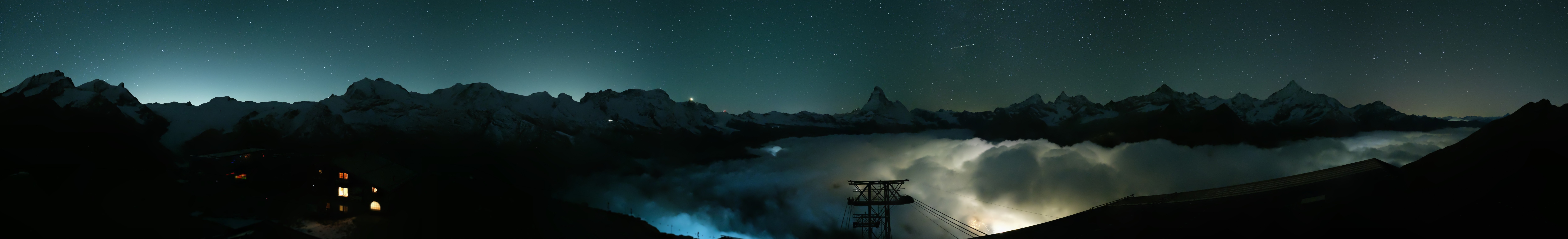 Archiv Foto Webcam Panoramablick vom Rothorn