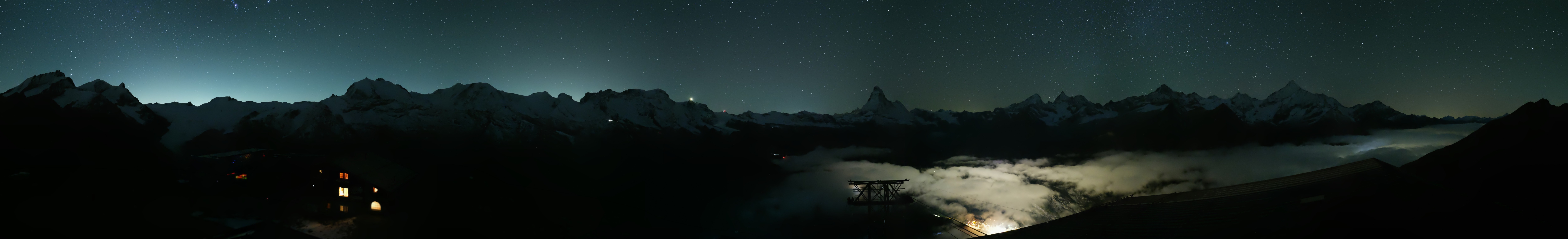 Archiv Foto Webcam Panoramablick vom Rothorn