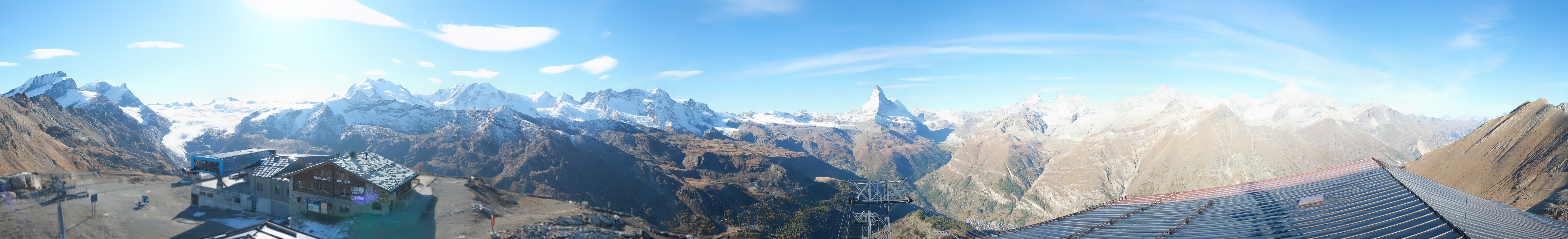 Archived image Webcam Panoramic view from Rothorn
