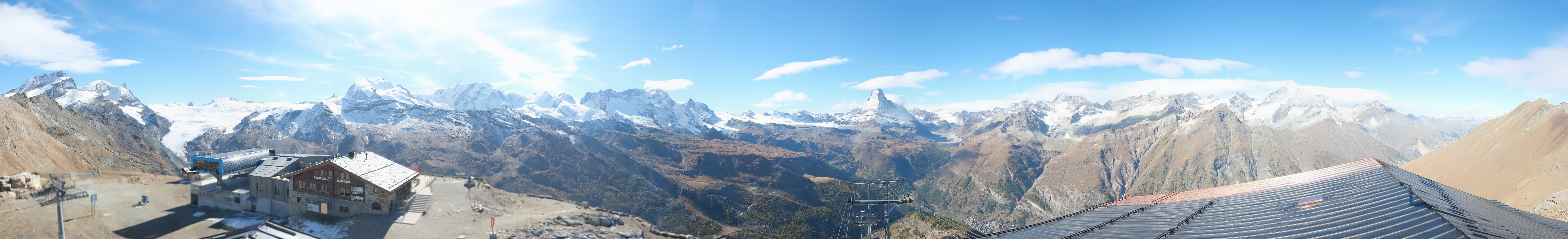 Archived image Webcam Panoramic view from Rothorn