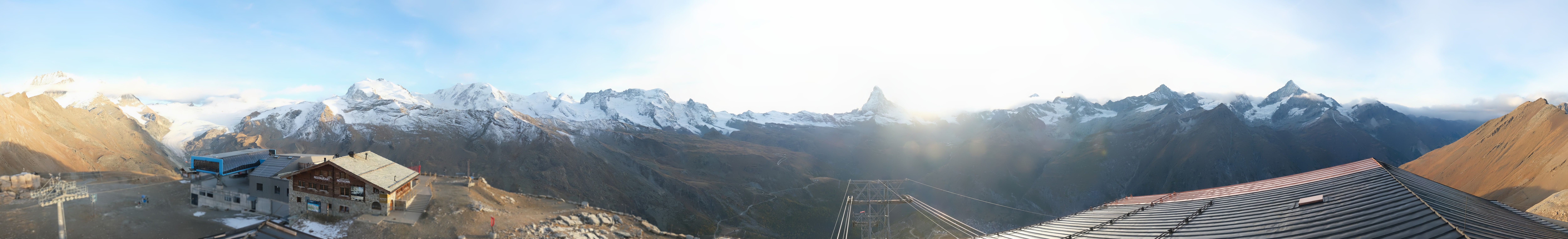 Archived image Webcam Panoramic view from Rothorn