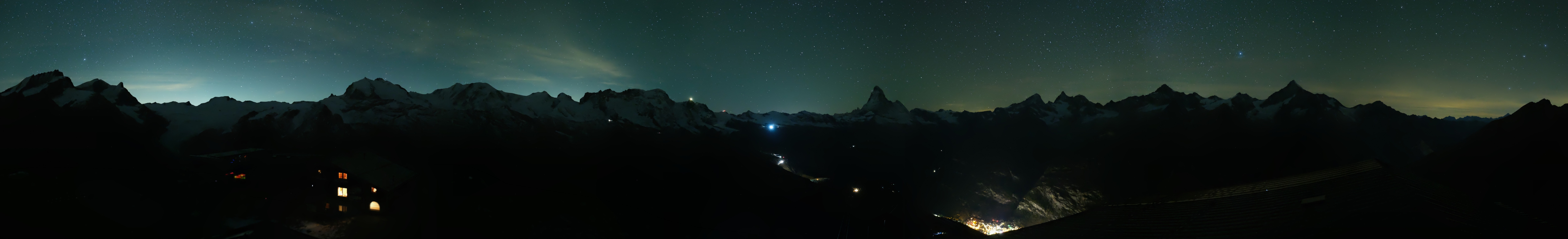 Archiv Foto Webcam Panoramablick vom Rothorn