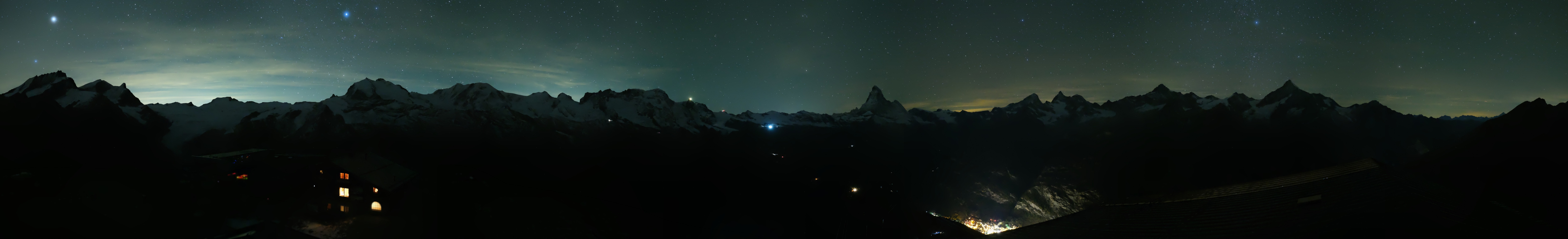 Archiv Foto Webcam Panoramablick vom Rothorn