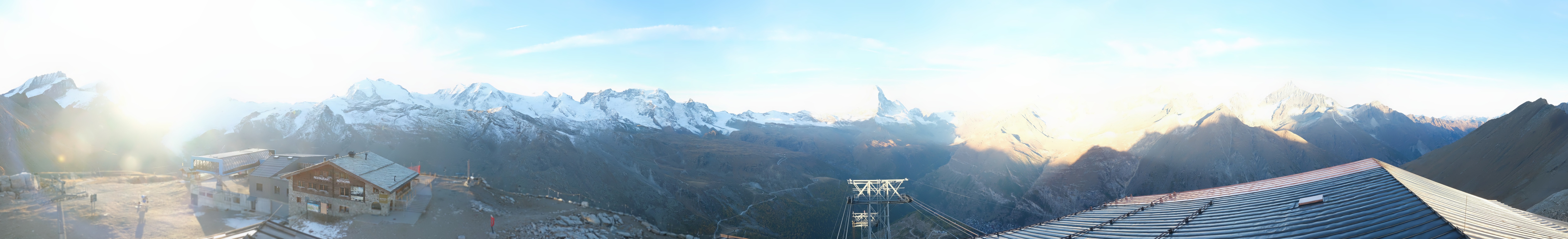 Archiv Foto Webcam Panoramablick vom Rothorn