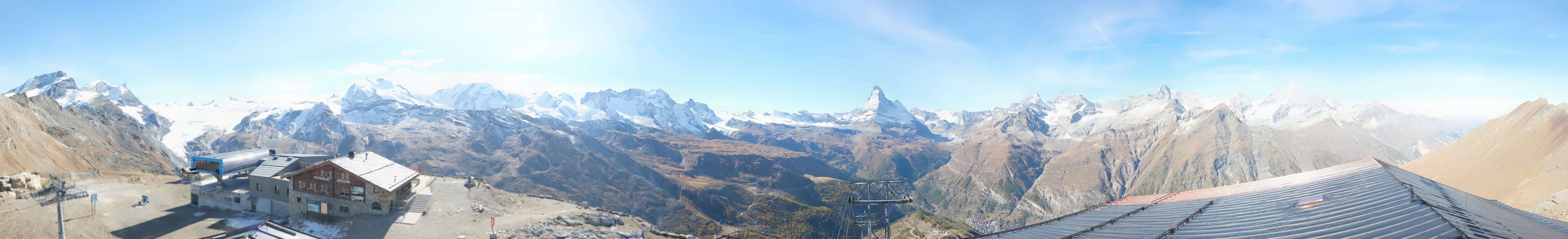 Archiv Foto Webcam Panoramablick vom Rothorn