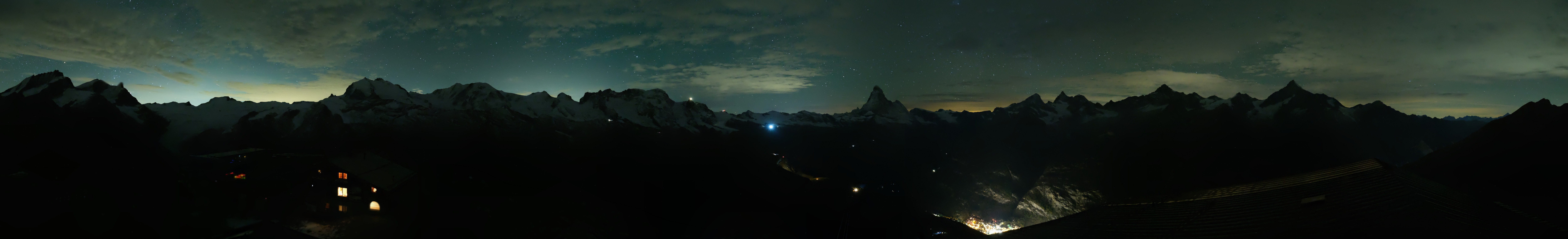 Archived image Webcam Panoramic view from Rothorn