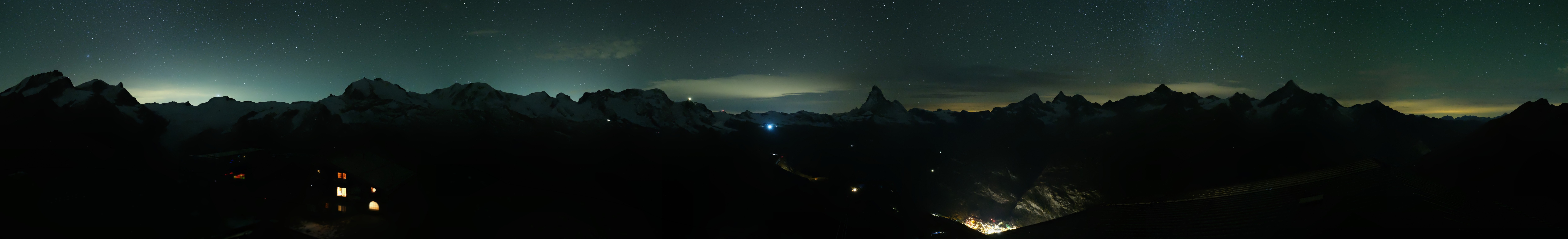 Archived image Webcam Panoramic view from Rothorn