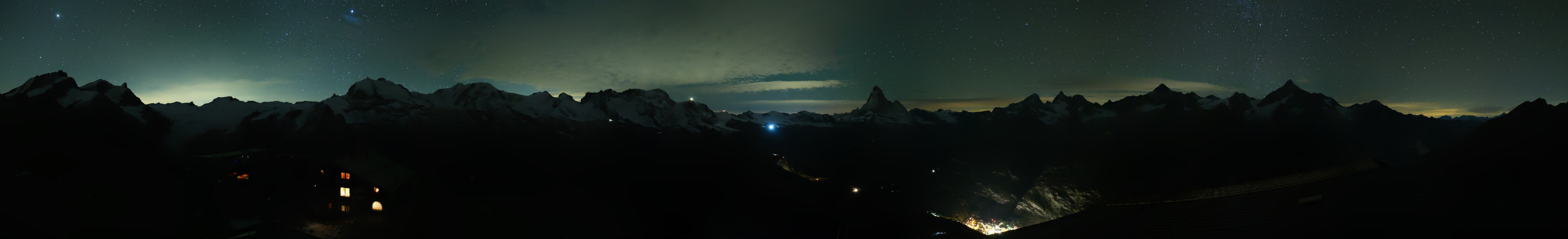 Archived image Webcam Panoramic view from Rothorn