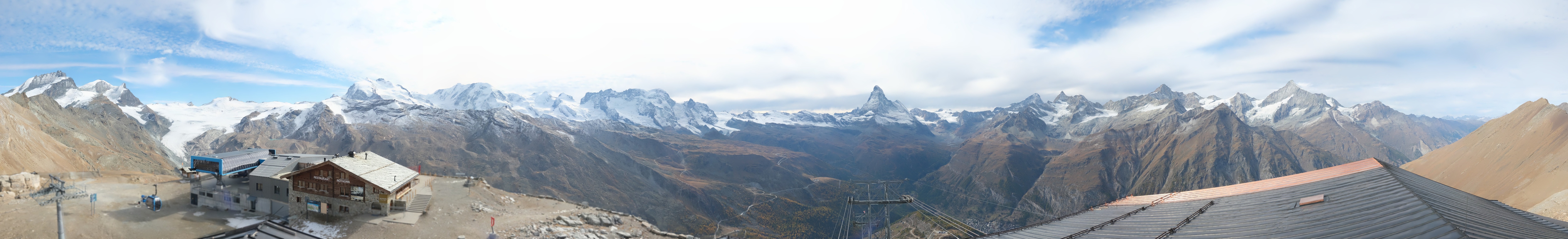 Archived image Webcam Panoramic view from Rothorn