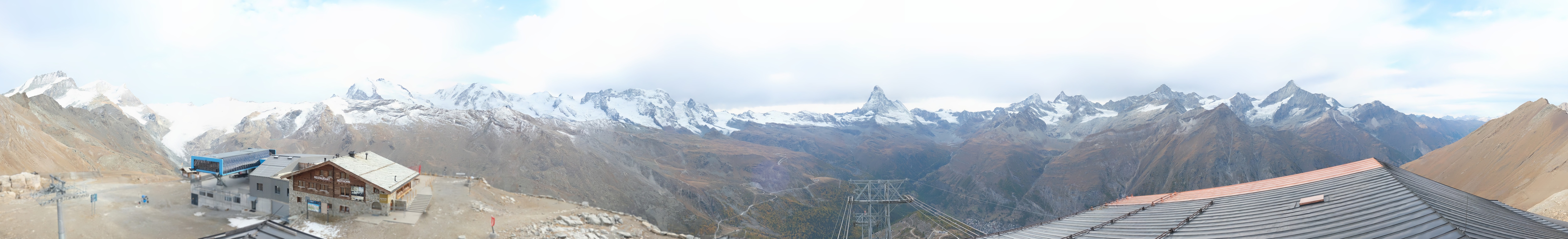Archived image Webcam Panoramic view from Rothorn