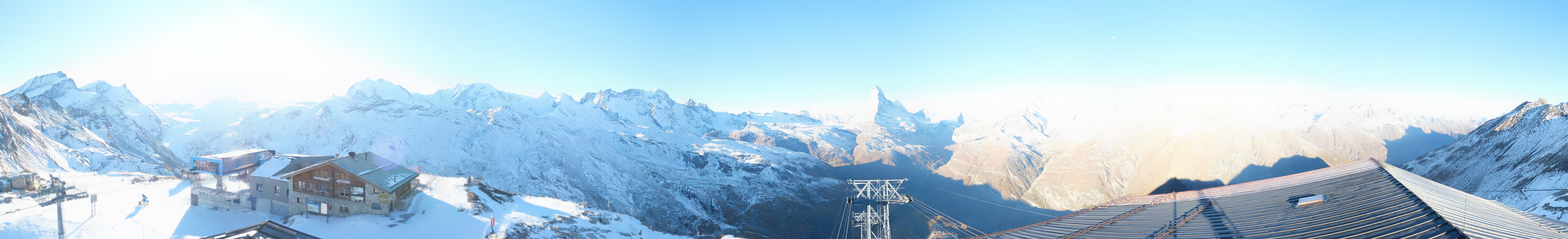Archived image Webcam Panoramic view from Rothorn