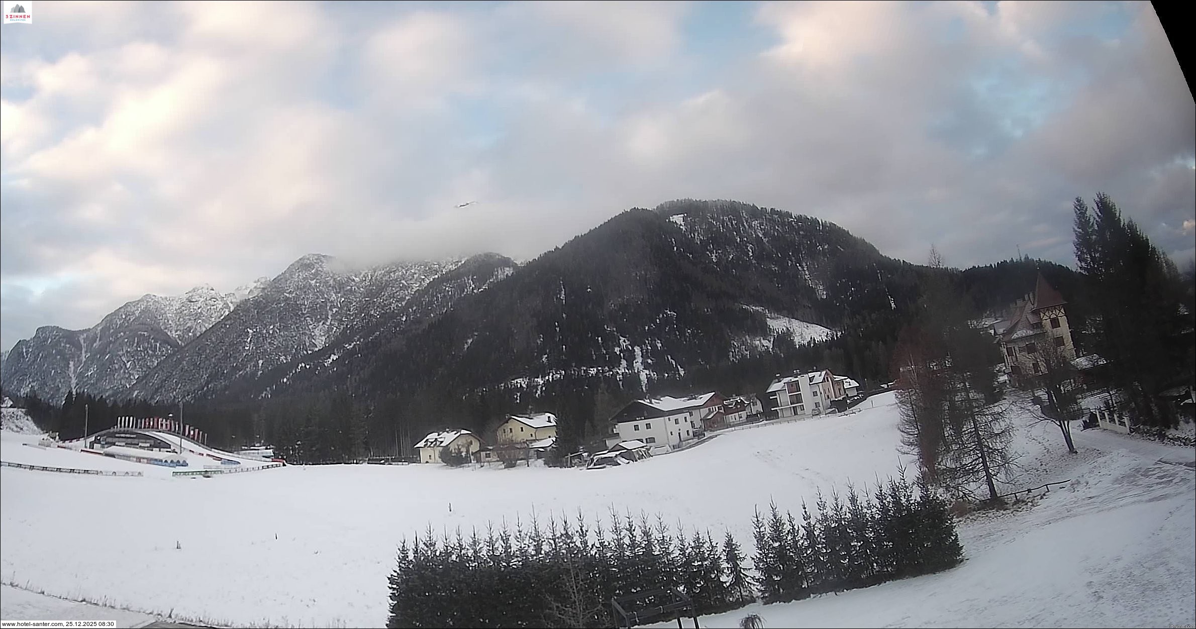 Archiv Foto Webcam Hotel Santer in Toblach