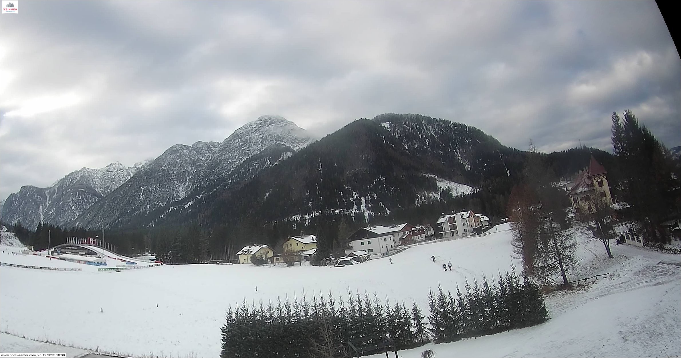 Archiv Foto Webcam Hotel Santer in Toblach