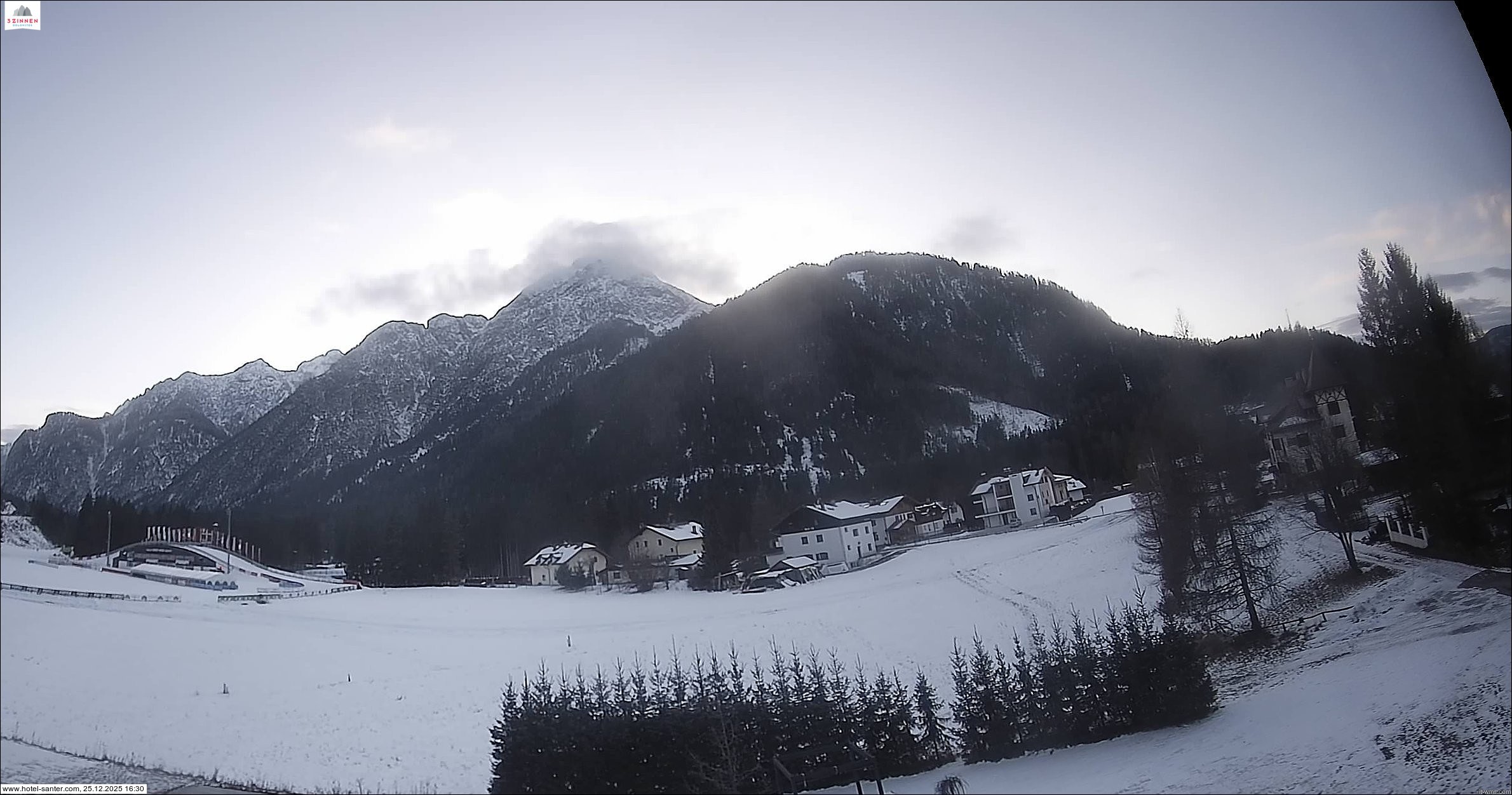 Archiv Foto Webcam Hotel Santer in Toblach