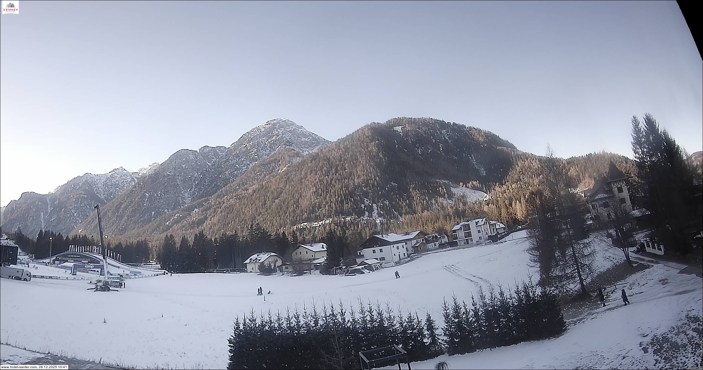 Archiv Foto Webcam Hotel Santer in Toblach