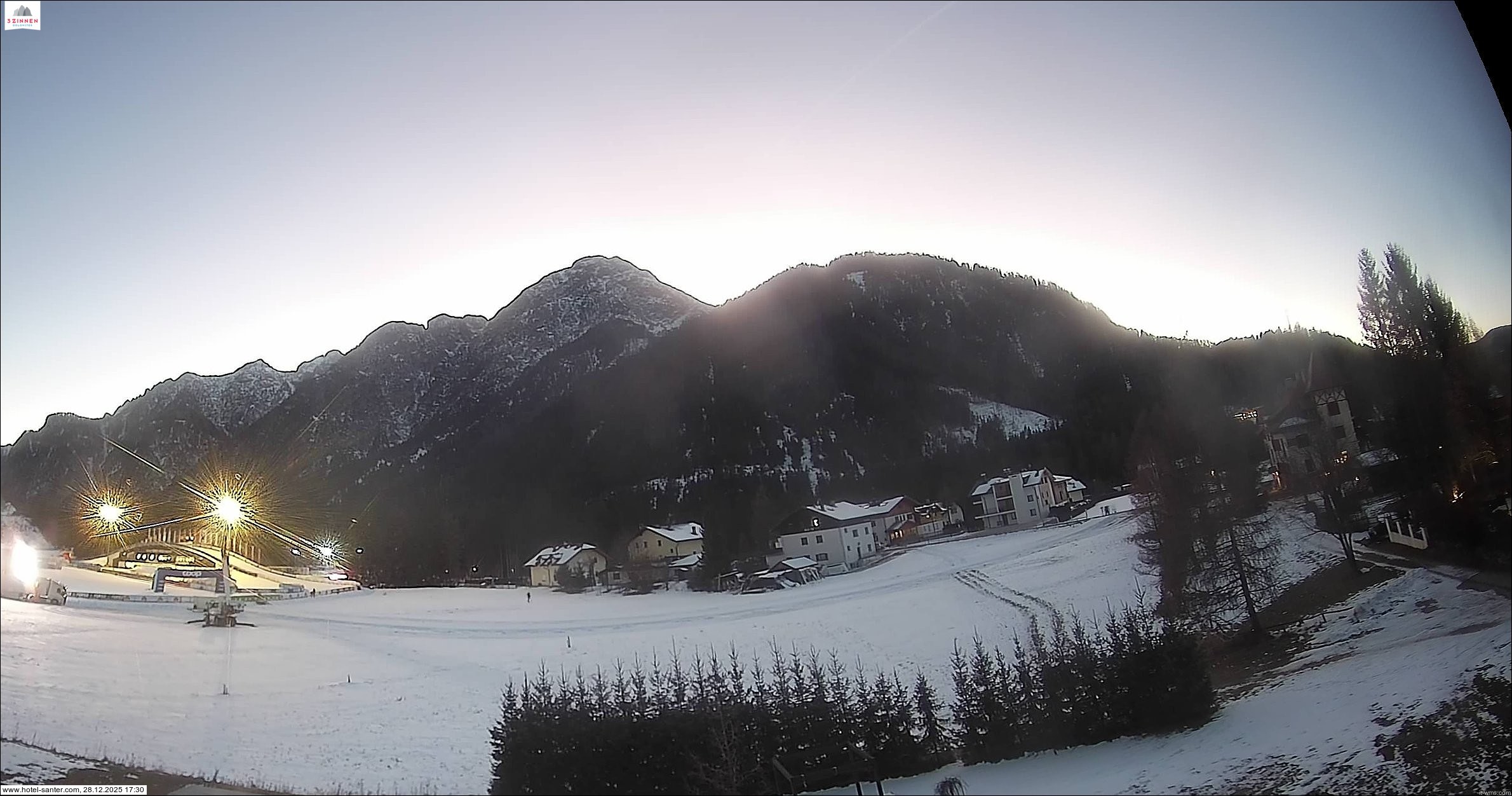 Archiv Foto Webcam Hotel Santer in Toblach