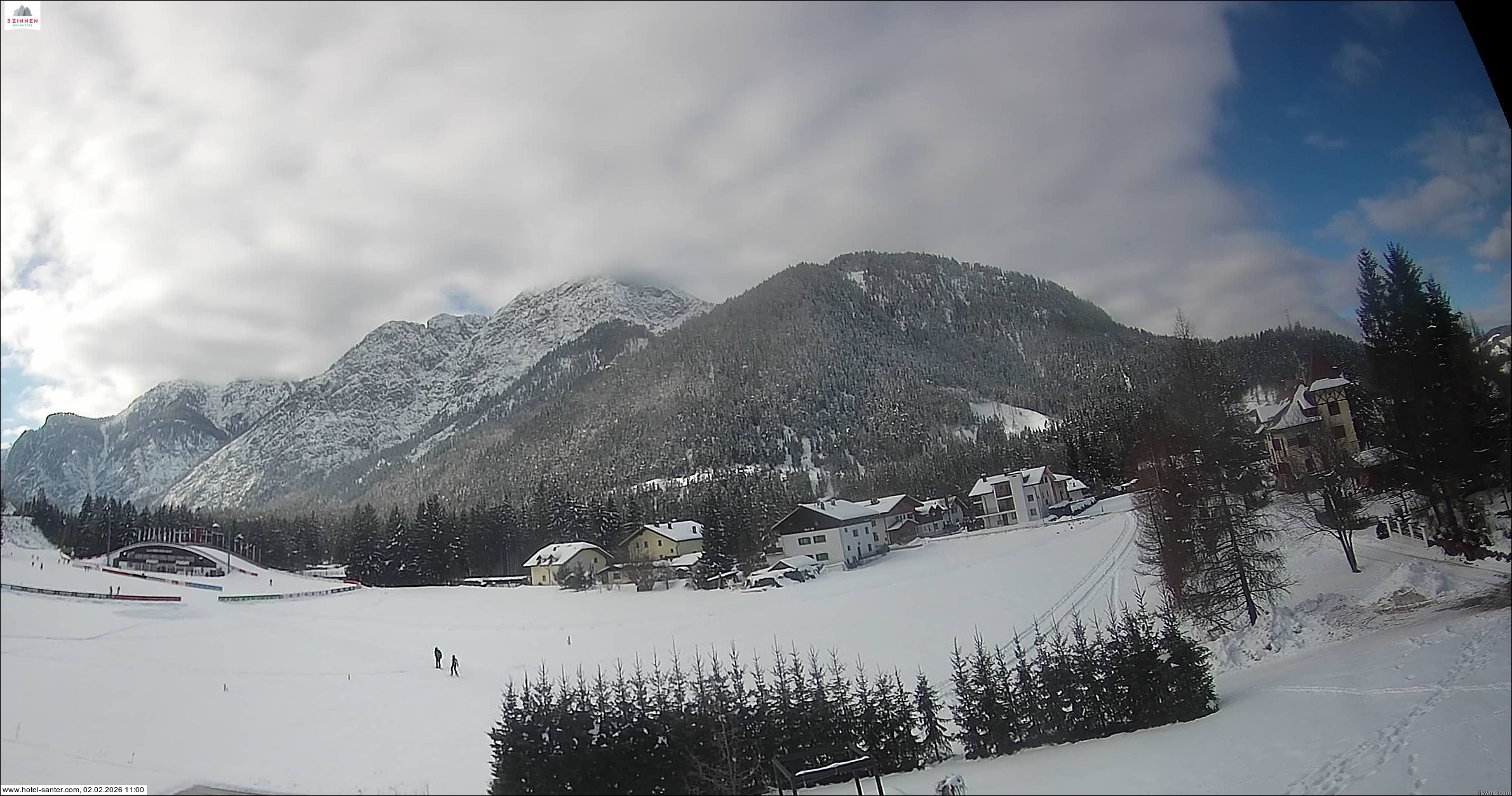 Archiv Foto Webcam Hotel Santer in Toblach