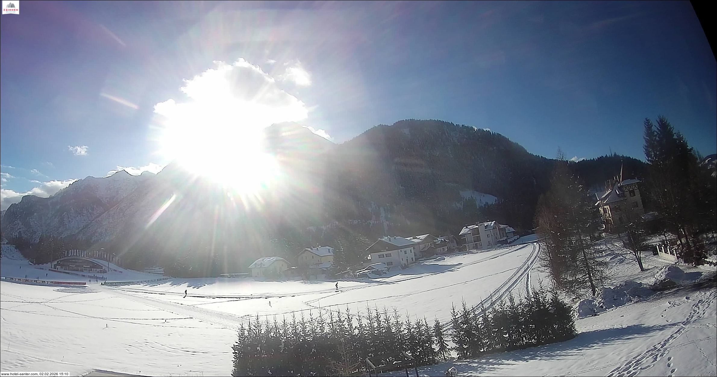 Archiv Foto Webcam Hotel Santer in Toblach