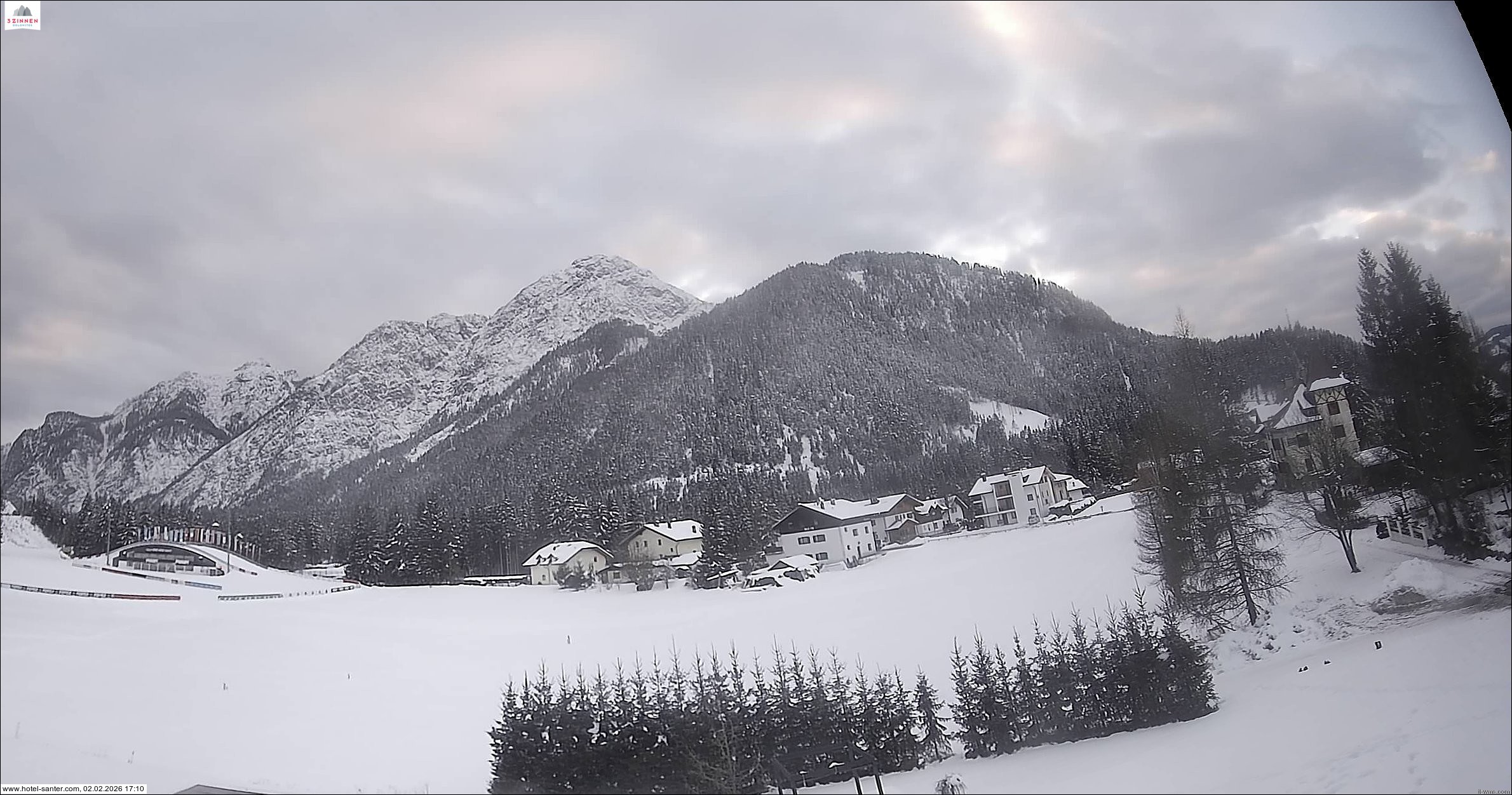 Archiv Foto Webcam Hotel Santer in Toblach
