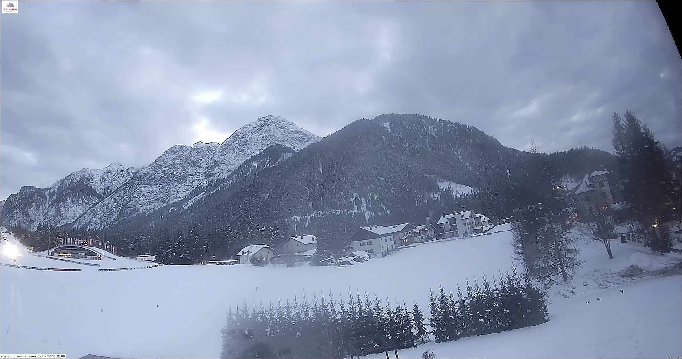 Archiv Foto Webcam Hotel Santer in Toblach