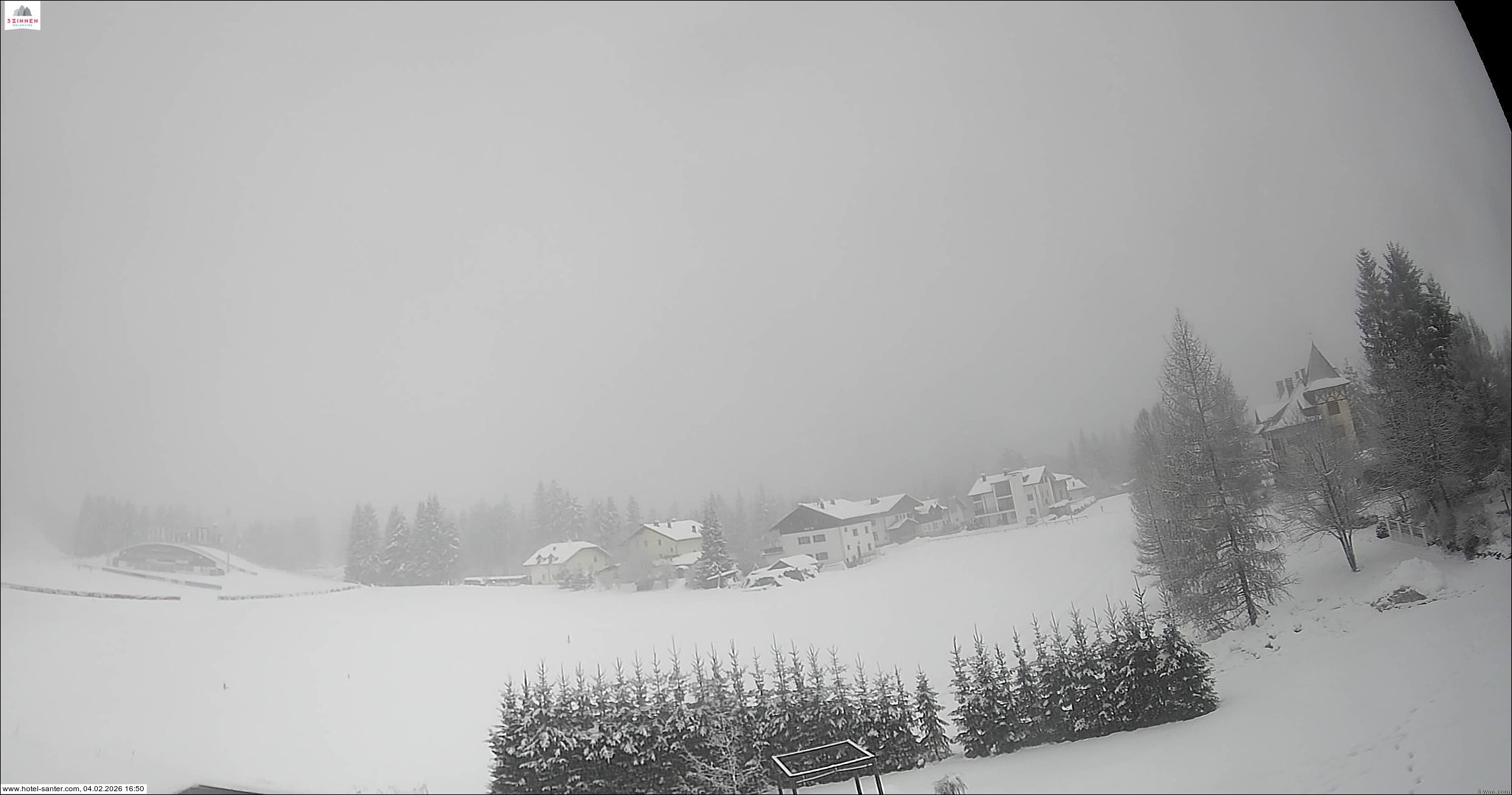 Archiv Foto Webcam Hotel Santer in Toblach