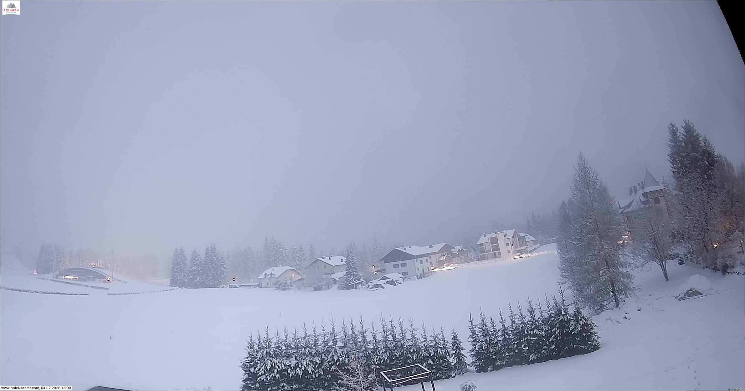 Archiv Foto Webcam Hotel Santer in Toblach