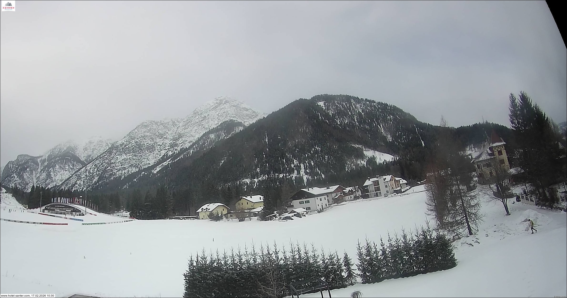 Archiv Foto Webcam Hotel Santer in Toblach