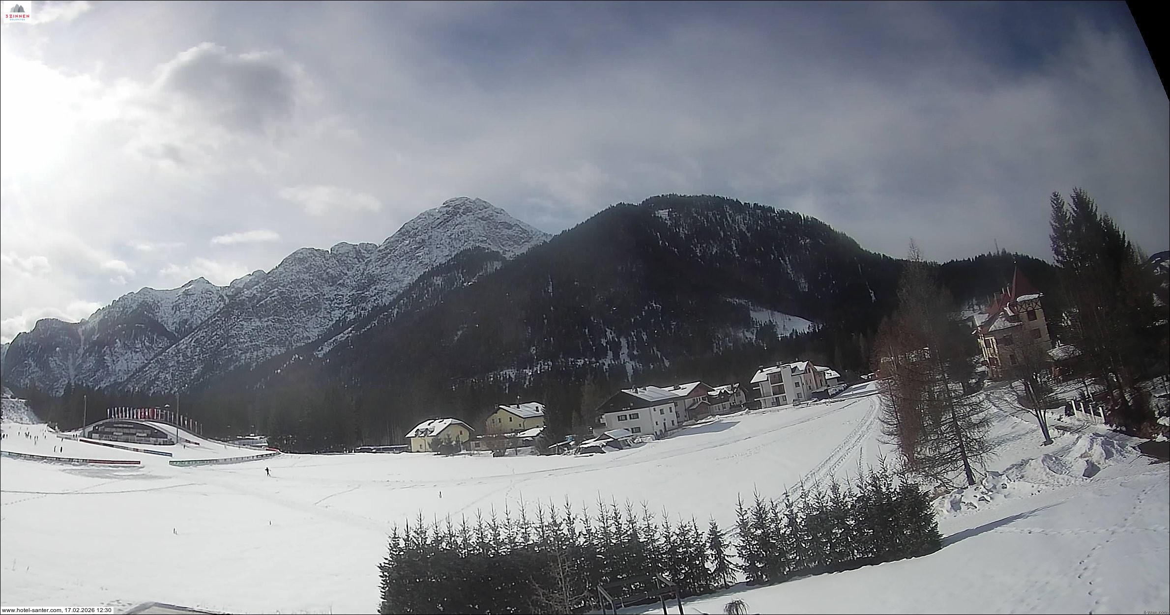 Archiv Foto Webcam Hotel Santer in Toblach