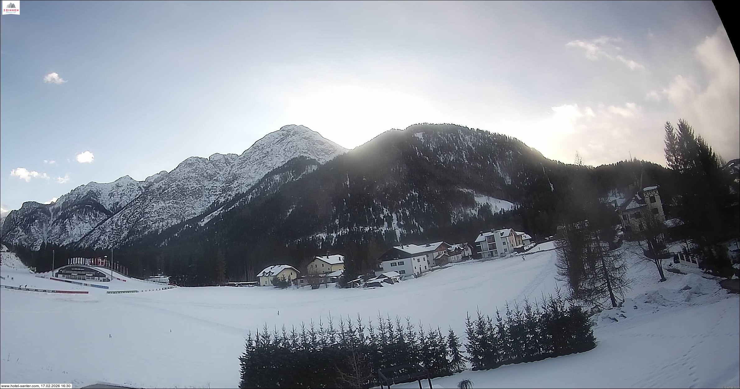 Archiv Foto Webcam Hotel Santer in Toblach