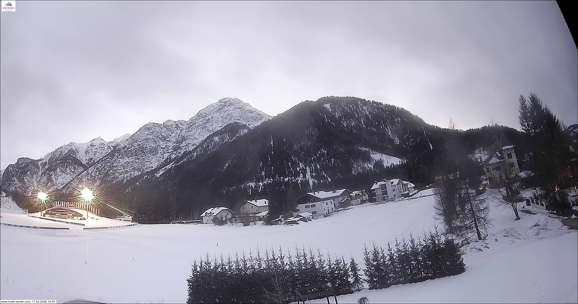 Archiv Foto Webcam Hotel Santer in Toblach