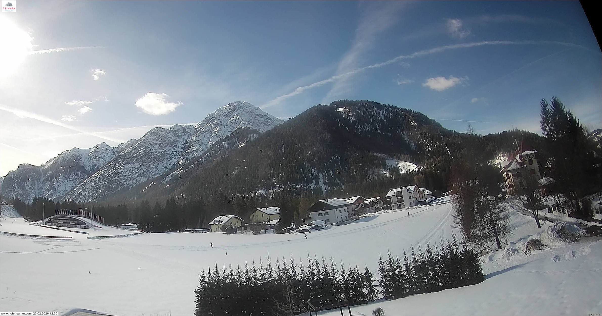 Archiv Foto Webcam Hotel Santer in Toblach