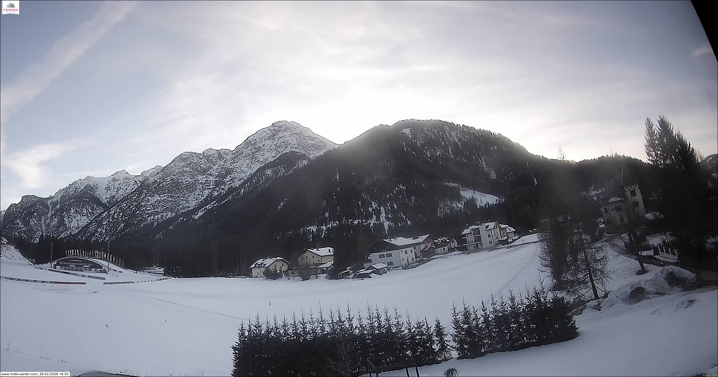 Archiv Foto Webcam Hotel Santer in Toblach