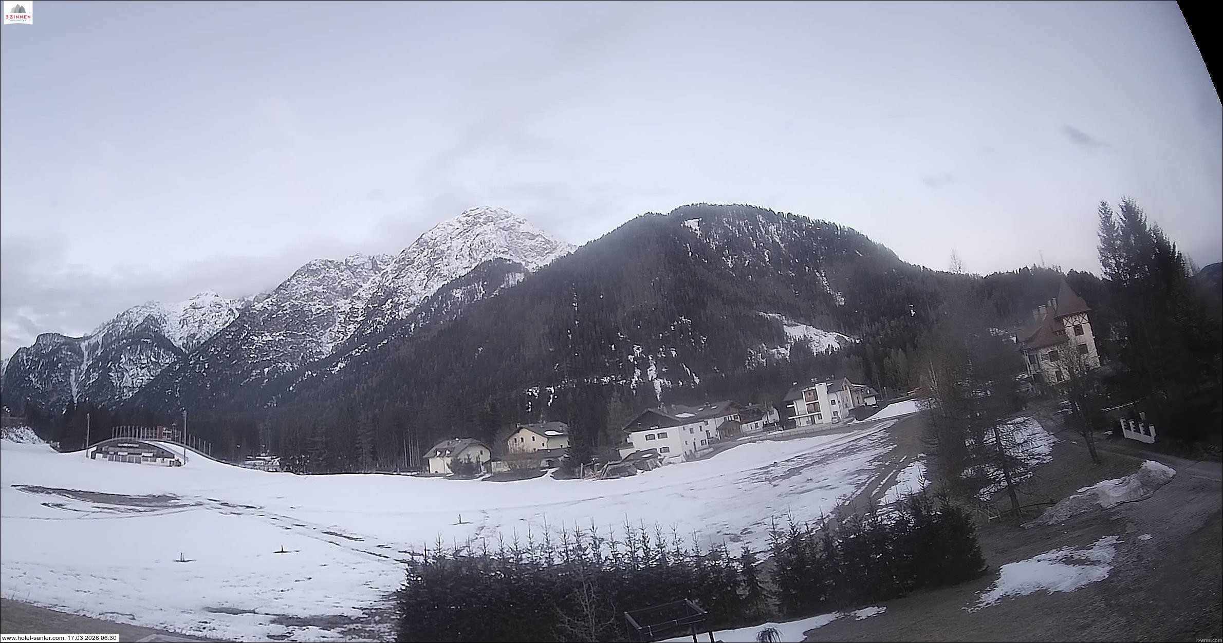 Archiv Foto Webcam Hotel Santer in Toblach