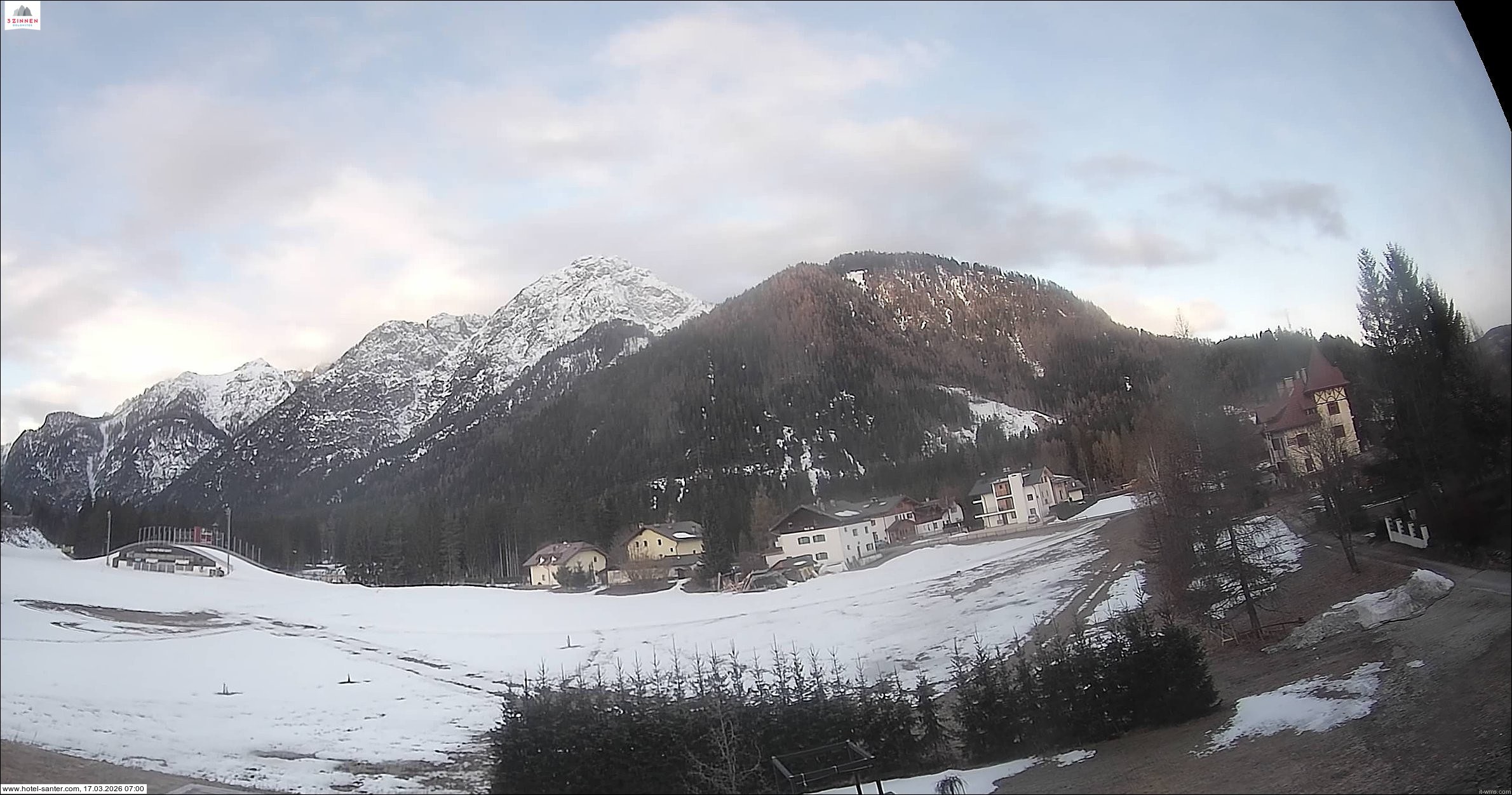 Archiv Foto Webcam Hotel Santer in Toblach