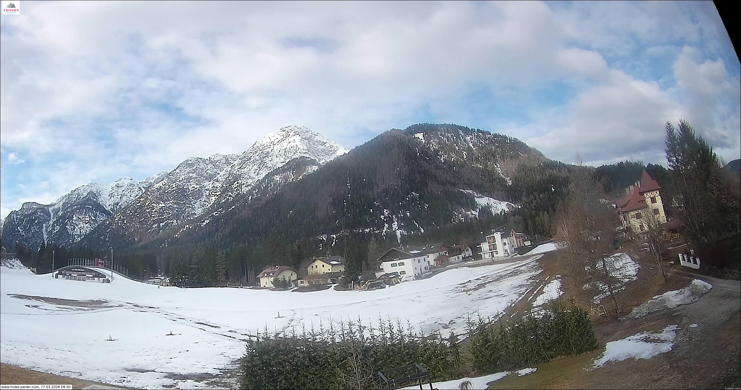 Archiv Foto Webcam Hotel Santer in Toblach