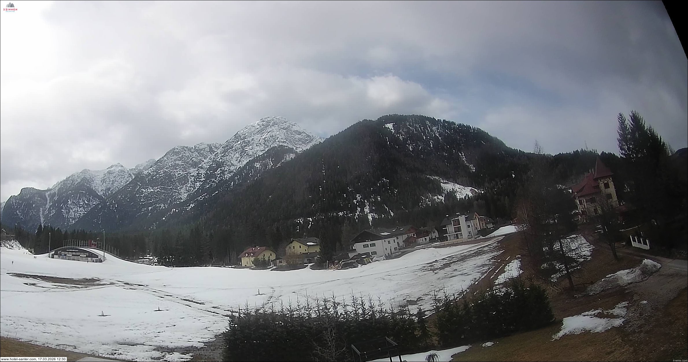 Archiv Foto Webcam Hotel Santer in Toblach