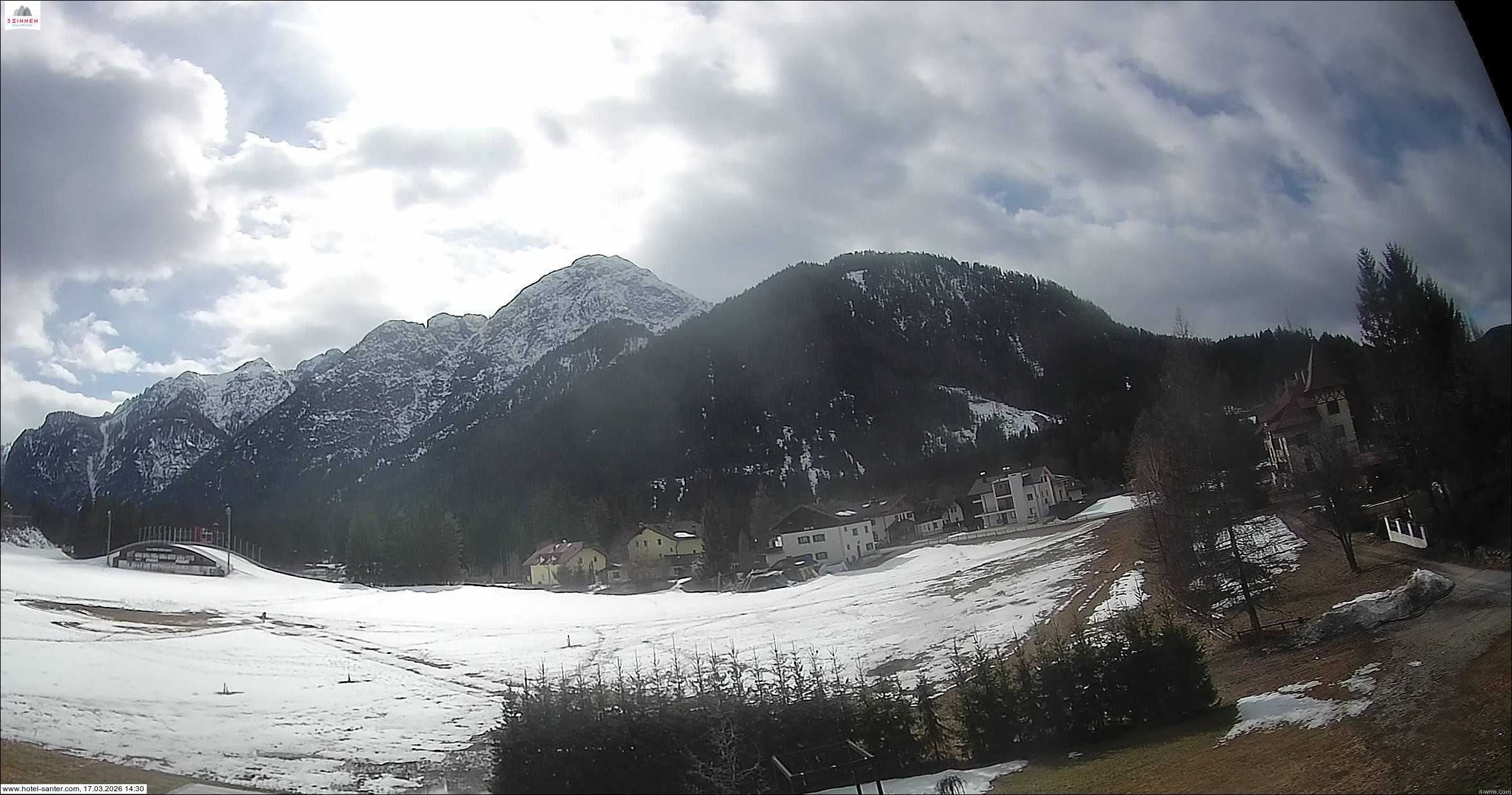 Archiv Foto Webcam Hotel Santer in Toblach