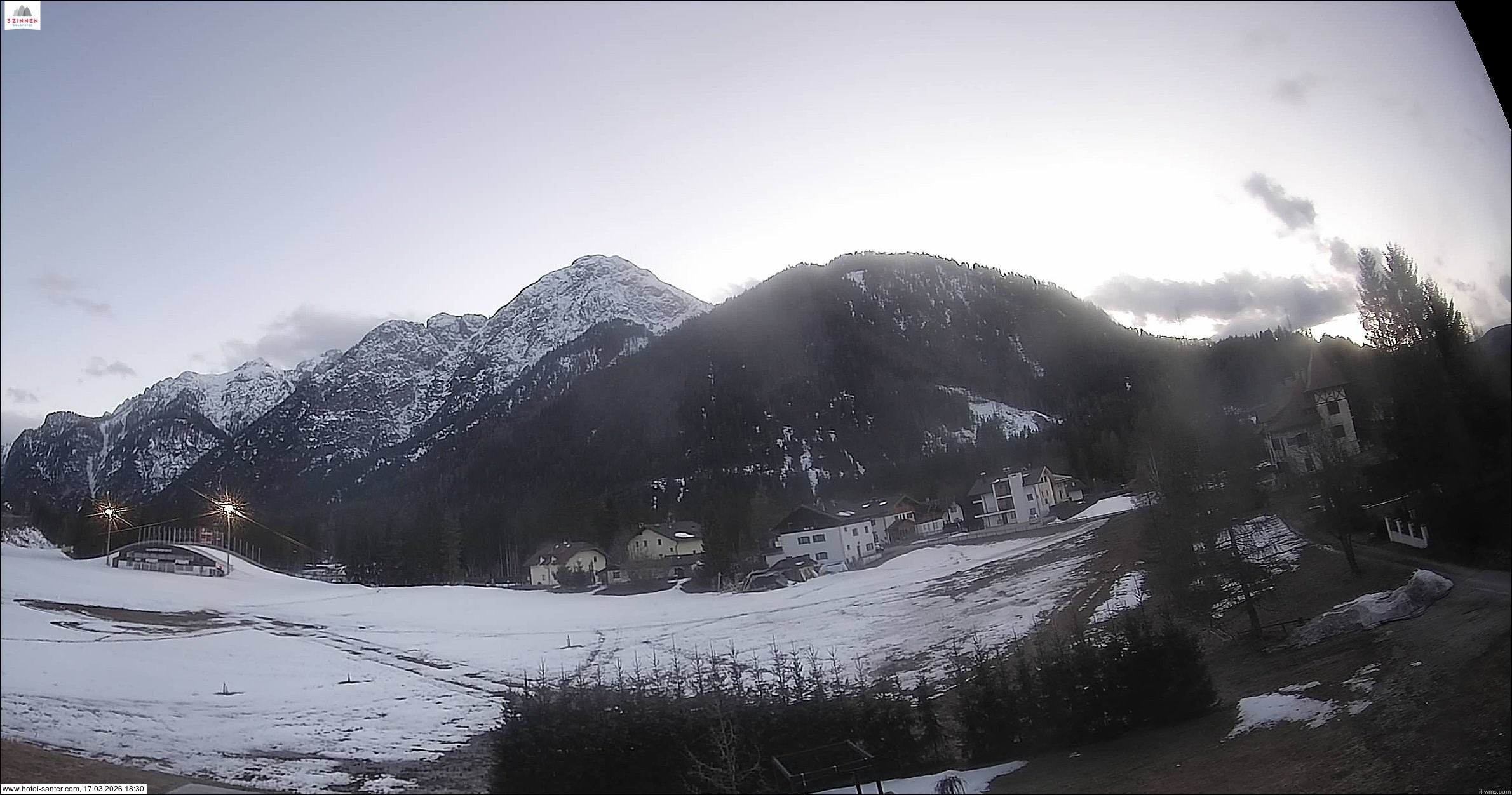 Archiv Foto Webcam Hotel Santer in Toblach