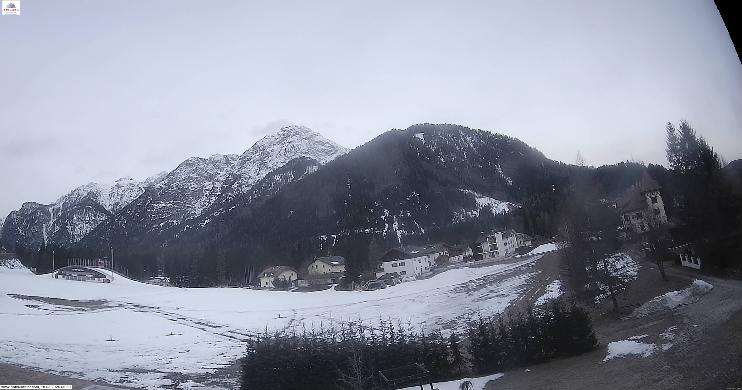 Archiv Foto Webcam Hotel Santer in Toblach