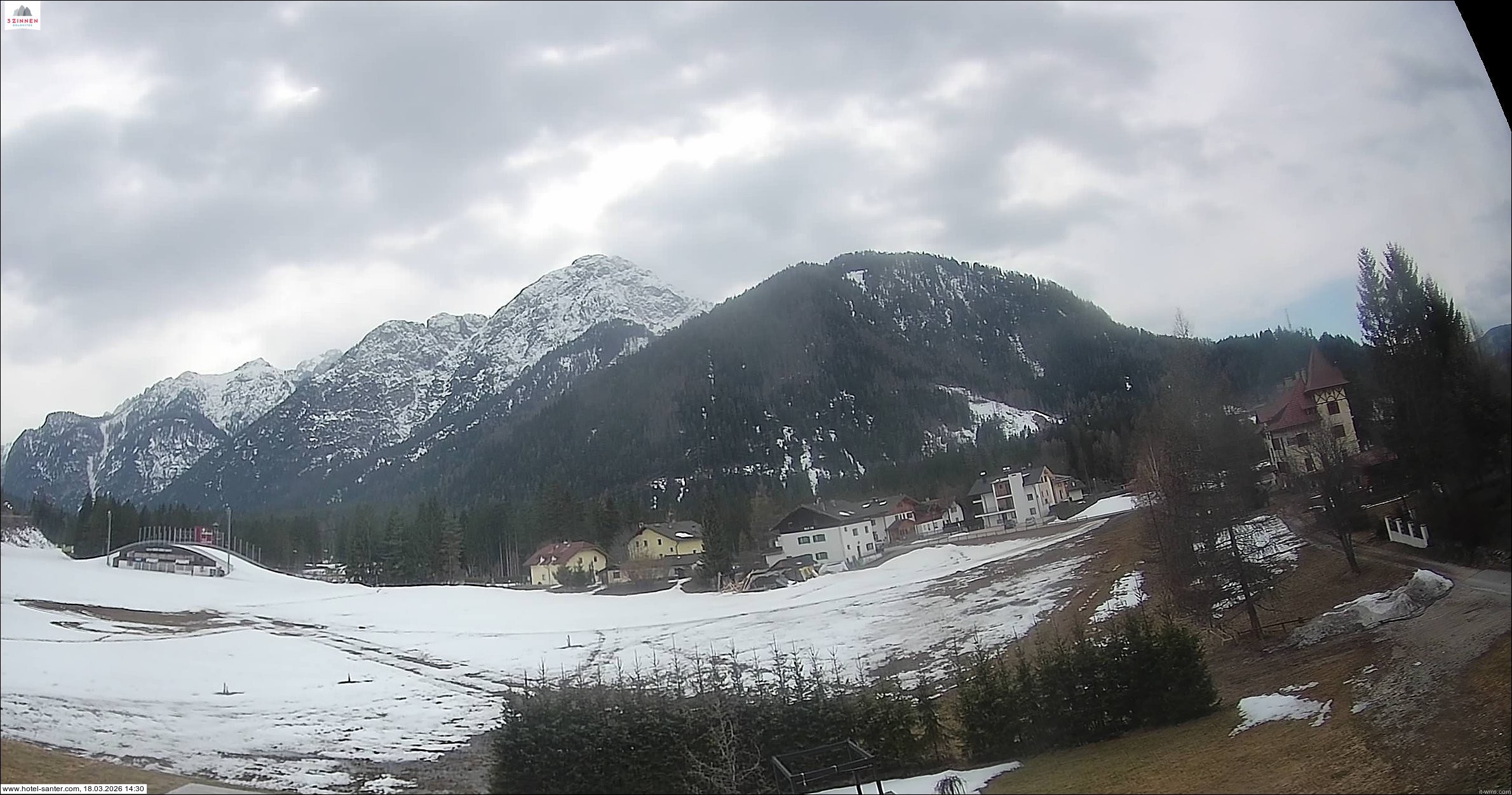 Archiv Foto Webcam Hotel Santer in Toblach