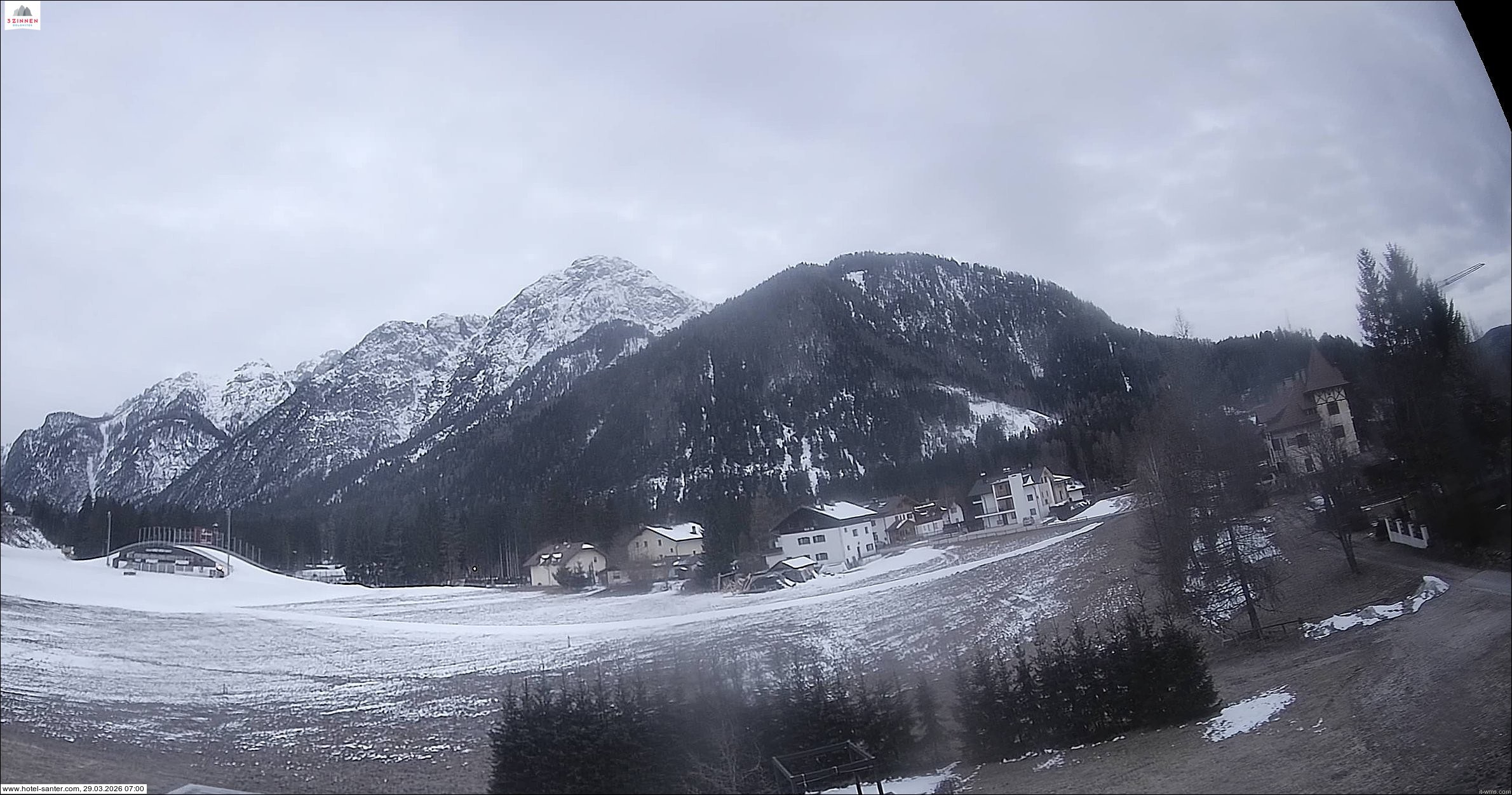 Archiv Foto Webcam Hotel Santer in Toblach